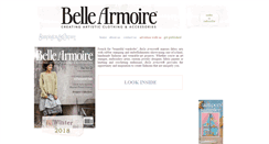 Desktop Screenshot of bellearmoire.com